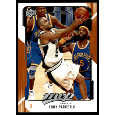 Upper Deck 2008-2009 Upper Deck MVP #144 Tony Parker gyűjthető kártya