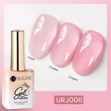 Ur Sugar Jelly Nude- Üveghatású Gél Lakk URJ006 lakk zselé