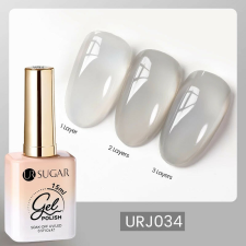 Ur Sugar Jelly Nude- Üveghatású Gél Lakk URJ034 lakk zselé