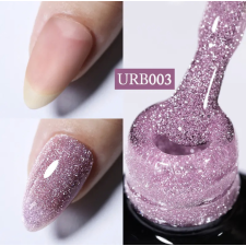 UR Sugar Rubber Base Gél Lila csillám urb003 lakk zselé