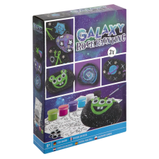 Űr Színes Galaxy kavicsfestő készlet matricával oktatójáték