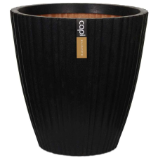 Urban Capi Urban Tube fekete kúpos váza 55 x 52 cm dekoráció