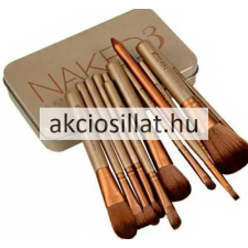  Urban Decay Naked 3 Sminkecset Készlet fém dobozban 12db smink kiegészítő