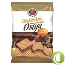 Urbán Diabetikus Ostya Kakaós 180 g csokoládé és édesség