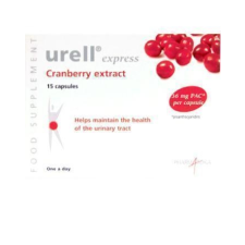 Urell Urell express tőzegáfonya kapszula gyógyhatású készítmény