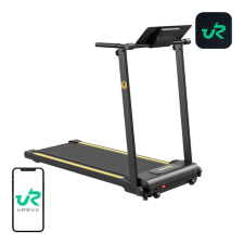 Urevo URTM006 Foldi Mini Futópad összecsukható elektromos Fekete futópad