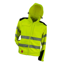 Urgent 981 Softshell HV Sárga Láthatósági Kabát - 3XL láthatósági ruházat