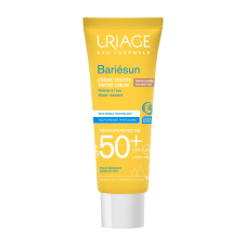 Uriage Bariésun színezett arckrém sötét árnyalat (Gold) SPF50+ (50ml) naptej, napolaj