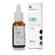  USA medical CBD Olaj 3000 mg | 30 ml vitamin és táplálékkiegészítő