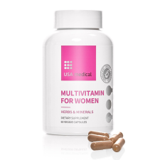 USA Medical Multivitamin for women (nőknek) növényi kivonatokkal 60 kapszula vitamin és táplálékkiegészítő