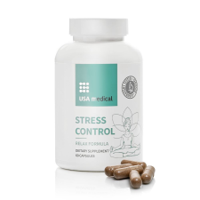 USA Medical STRESS CONTROL kapszula 60 db vitamin és táplálékkiegészítő