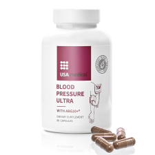 USA Medical Vérnyomás BLOOD PRESSURE ULTRA ABG10+® fokhagymakivonat 60 kapszula vitamin és táplálékkiegészítő
