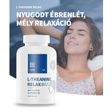 USAmedical Usa medical RELAX kapszula AlphaWave® L-theanine-nel és glicinnel 60 db vitamin és táplálékkiegészítő