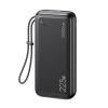 USAMS 20KCD16801 Power Bank 20000mAH PD gyorstöltő és QC3.0 bemenettel 22,5W (1397474) (20KCD16801)