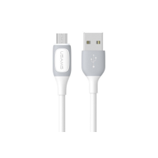 USAMS JELLY SJ597 MICRO USB KÁBEL 2A 1 MÉTER FEHÉR kábel és adapter