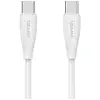 USAMS Kábel USAMS Green Series SJ716 60W USB-C USB-C-re 1m fehér