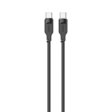 USAMS kábel USB-C - USB-C PD gyorstöltés 1,2m 100W Lithe sorozat fekete SJ567USB01(US-SJ567) kábel és adapter