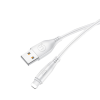 USAMS SJ266USB02 Lightning töltőkábel fehér (SJ266USB02)