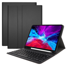 USAMS Smart Keyboard Apple iPad Tok Billentyűzettel 10.2" Fekete tablet tok