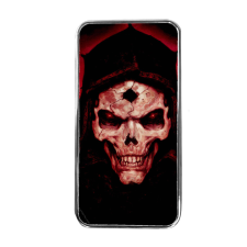 USB kétoldalas öngyújtó, Skull... (dobozban), egyedi felirattal és fotóval is konyhai eszköz