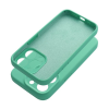 utángyártott 2mm Apple iPhone 15 Pro szilikon hátlap tok, mentazöld (5903396292750)