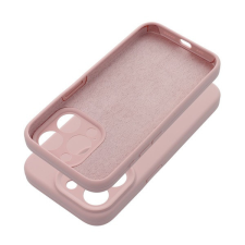 utángyártott 2mm Apple iPhone 16 Pro Max sand szilikon hátlap tok, rózsaszín tok és táska