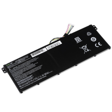 utángyártott Acer Aspire ES 15 ES1-522, ES 15 ES1-531 Laptop akkumulátor - 2100mAh (11.4V Fekete) - Utángyártott acer notebook akkumulátor