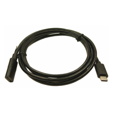 utángyártott Adatkábel (USB-C 3.1 (Apa), USB-C 3.1 (Anya), 1m, Fekete) - Utángyártott kábel és adapter