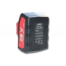 utángyártott AEG / Milwaukee MC 28 akkumulátor - 2000mAh (28V) - Utángyártott barkácsgép akkumulátor