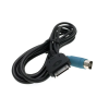 utángyártott Alpine CDE-9881R/RB készülékhez átalakító kábel (Dock csatlakozó, AI-Net (Apa), 100cm, Fekete) - Utángyártott