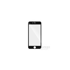 utángyártott Apple iPhone 11 / XR, 5D Full Glue hajlított tempered glass kijelzővédő üvegfólia, fekete mobiltelefon kellék
