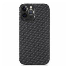 utángyártott Apple iPhone 13 Pro, Szilikon tok, kamera védelem, karbon minta, fekete tok és táska