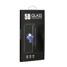 utángyártott Apple iPhone 6/6S, 5D Full Glue hajlított tempered glass kijelzővédő üvegfólia, átlátszó mobiltelefon kellék