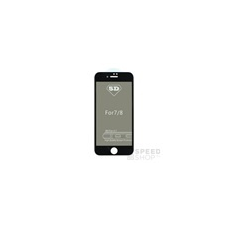 utángyártott Apple iPhone X, 5D Full Glue Privacy hajlított tempered glass kijelzővédő üvegfólia, fekete mobiltelefon előlap