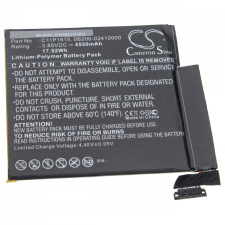 utángyártott Asus C11P1615 helyettesítő táblagép / tablet akkumulátor (3.85V, 4550mAh / 17.52Wh) - Utángyártott tablet akkumulátor