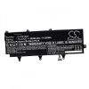 utángyártott Asus ROG Zephyrus S GX701GX-EV021R, S GX701GX-EV404TC Laptop akkumulátor - 4850mAh (15.4V Fekete) - Utángyártott