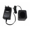 utángyártott Black &amp; Decker Q129, TV250 szerszámgép akkumulátor töltő adapter (1.2V - 18V) - Utángyártott