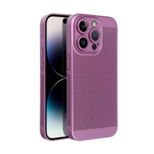 utángyártott Breezy Samsung Galaxy S21 FE, műanyag tok, lila tok és táska