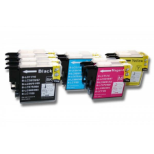 utángyártott Brother DCP-J315 készülékhez 10 db tintapatron (Cián / Fekete / Magenta / Sárga) - Utángyártott nyomtatópatron & toner