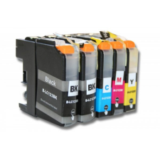 utángyártott Brother LC123C, LC123M 5 db helyettesítő tintapatron (Cián / Fekete / Magenta / Sárga) - Utángyártott nyomtatópatron & toner