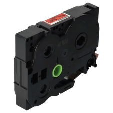 utángyártott Brother PT E300, E500, E550W, RL700S készülékekhez szalagpatron (Piros alapon Fekete) - Utángyártott nyomtató kellék