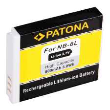 utángyártott Canon IXUS 25is, 85is akkumulátor - 800mAh (3.7V Fehér) - Utángyártott digitális fényképező akkumulátor