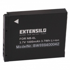 utángyártott Canon NB6LH, 26078001AA akkumulátor - 1000mAh (3.7V) - Utángyártott digitális fényképező akkumulátor