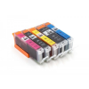 utángyártott Canon Pixma TS5051 készülékhez 5 db tintapatron (Cián / Fehér / Fekete / Fehér / Magenta / Sárga) - Utángyártott