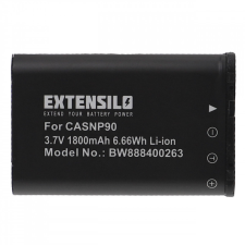 utángyártott Casio Exilim EX-Z2000VT készülékhez kamera akkumulátor (3.7V, 1800mAh / 6.66Wh, Lithium-Ion) - Utángyártott egyéb videókamera akkumulátor