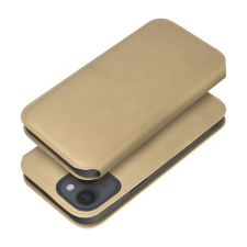 utángyártott Dual Pocket flip tok Samsung A25 5G, arany tok és táska