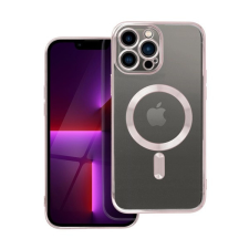 utángyártott Electro Mag Apple iPhone 13 Pro Max MagSafe szilikon tok, rozéarany tok és táska