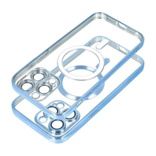 utángyártott Electro Mag Apple iPhone 15 MagSafe szilikon tok, kék tok és táska