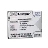 utángyártott Emporia Smart 2 készülékhez mobiltelefon akkumulátor (3.8V, 2400mAh / 9.12Wh, Li-Polymer) - Utángyártott