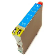 utángyártott Epson nyomtatóhoz t0552 CIÁN utángyártott tintapatron kb.≈: 480 oldalas TO552 nyomtatópatron & toner